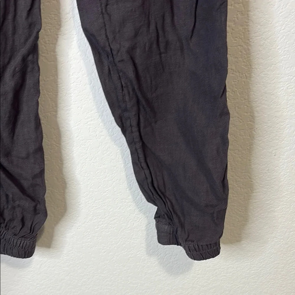 Jones New York Charcoal Linen joggers/trousers Small - Picture 4 of 5